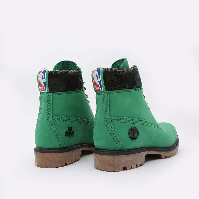 мужские зеленые ботинки Timberland Boston Celtics NBA TBLA284UW - цена, описание, фото 3